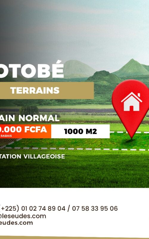 Motobé – terrain normal